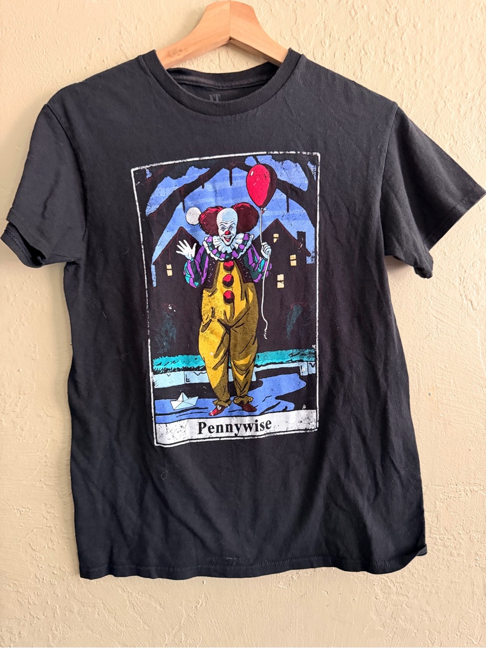 IT Black Graphic Interior Label Tee